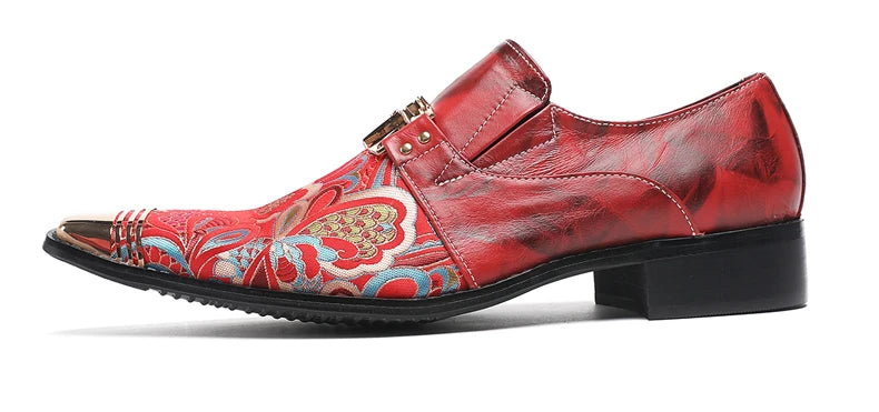 British Style Square Toe Luxury Formal Shoes