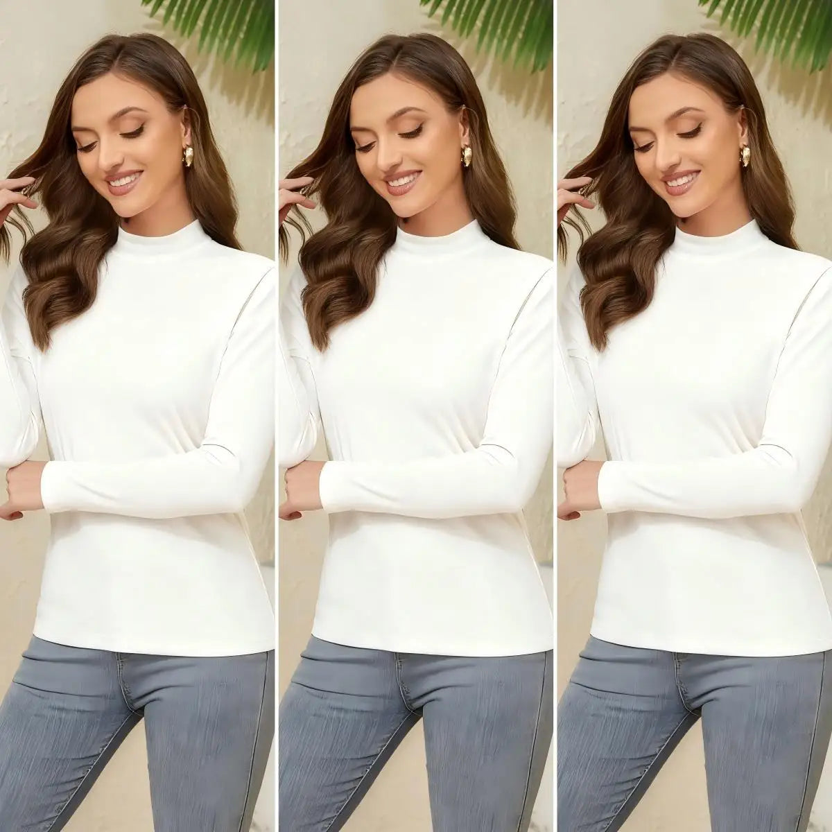 3 Pieces Basic Shirts Set