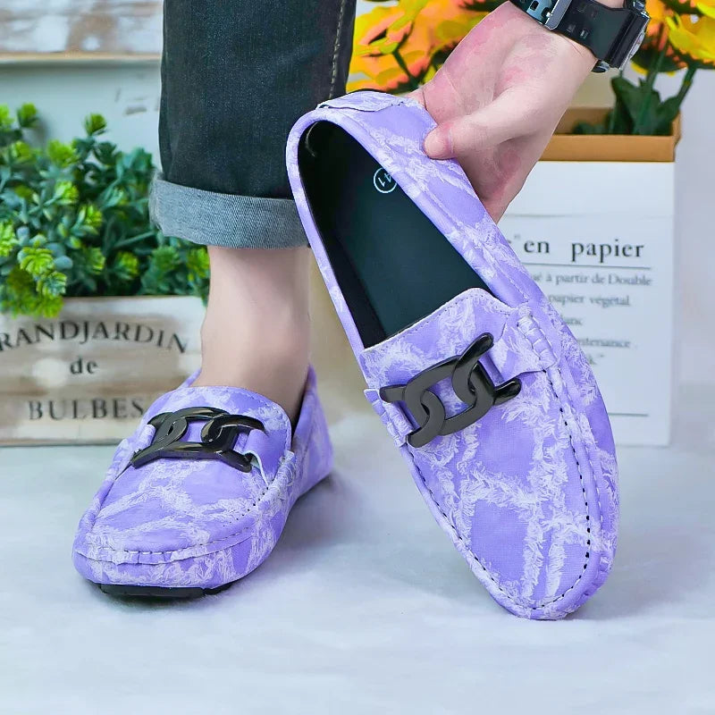 MAEDEF Men Bright Loafers