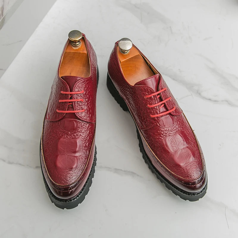 Casual Leather Pointed Toe