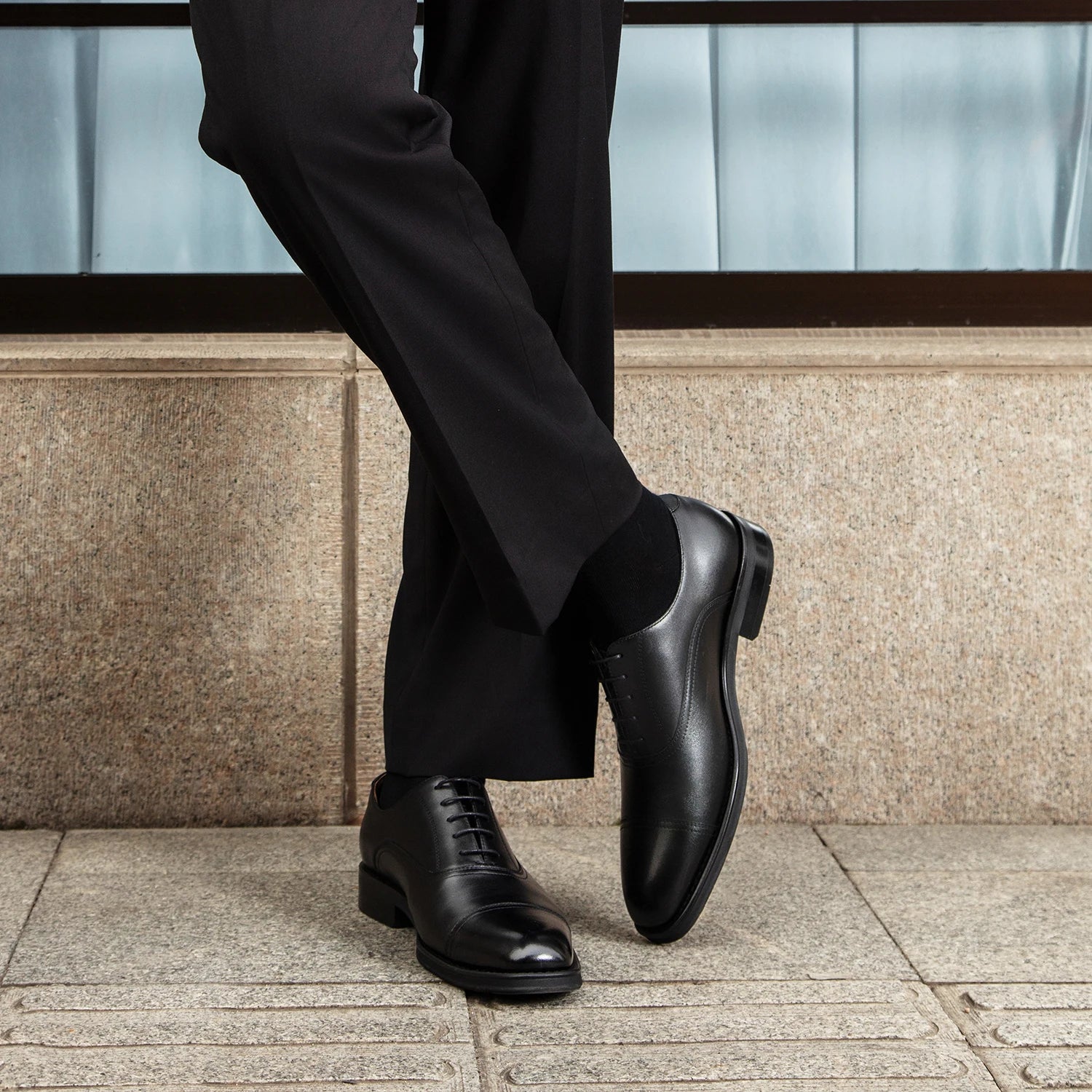 DESAI Genuine Leather Classic Italian Oxfords