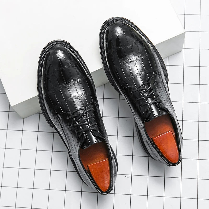 Mens Formal Oxford Italian Dress Shoes