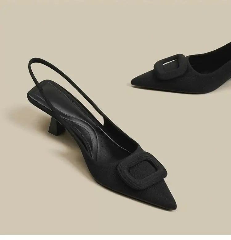 Slingbacks Pointed Toe High Heels