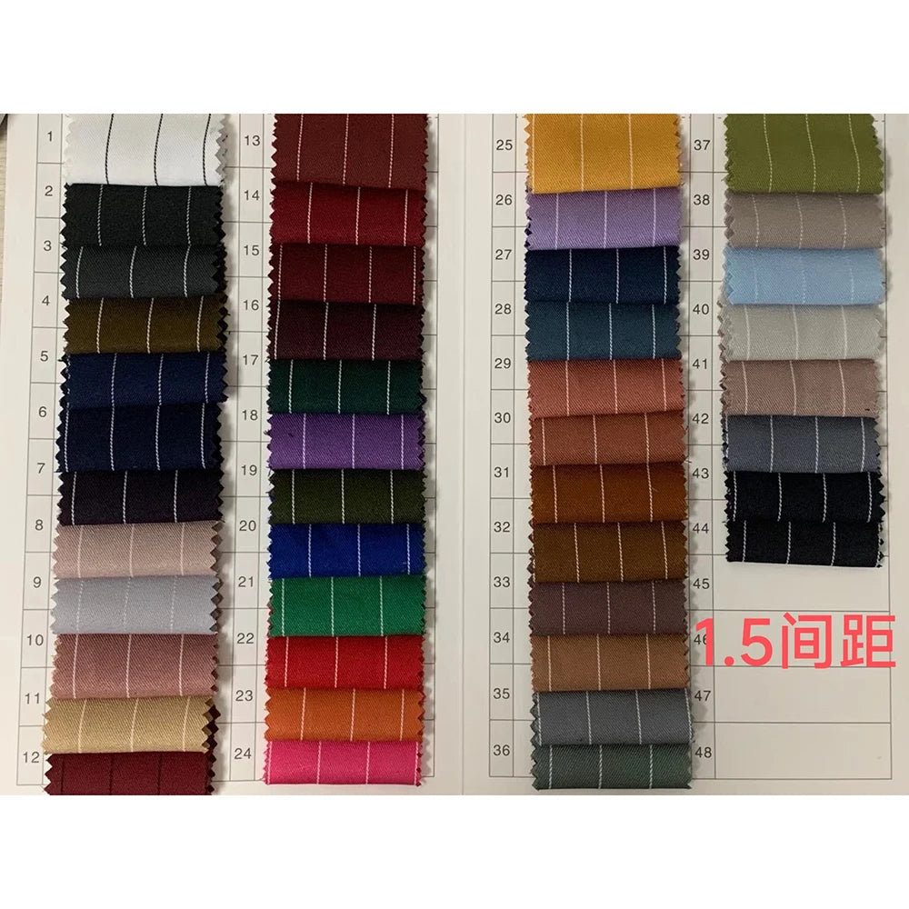 3 Piece Pinstripe Suit Set Vintage Single Breasted Attire