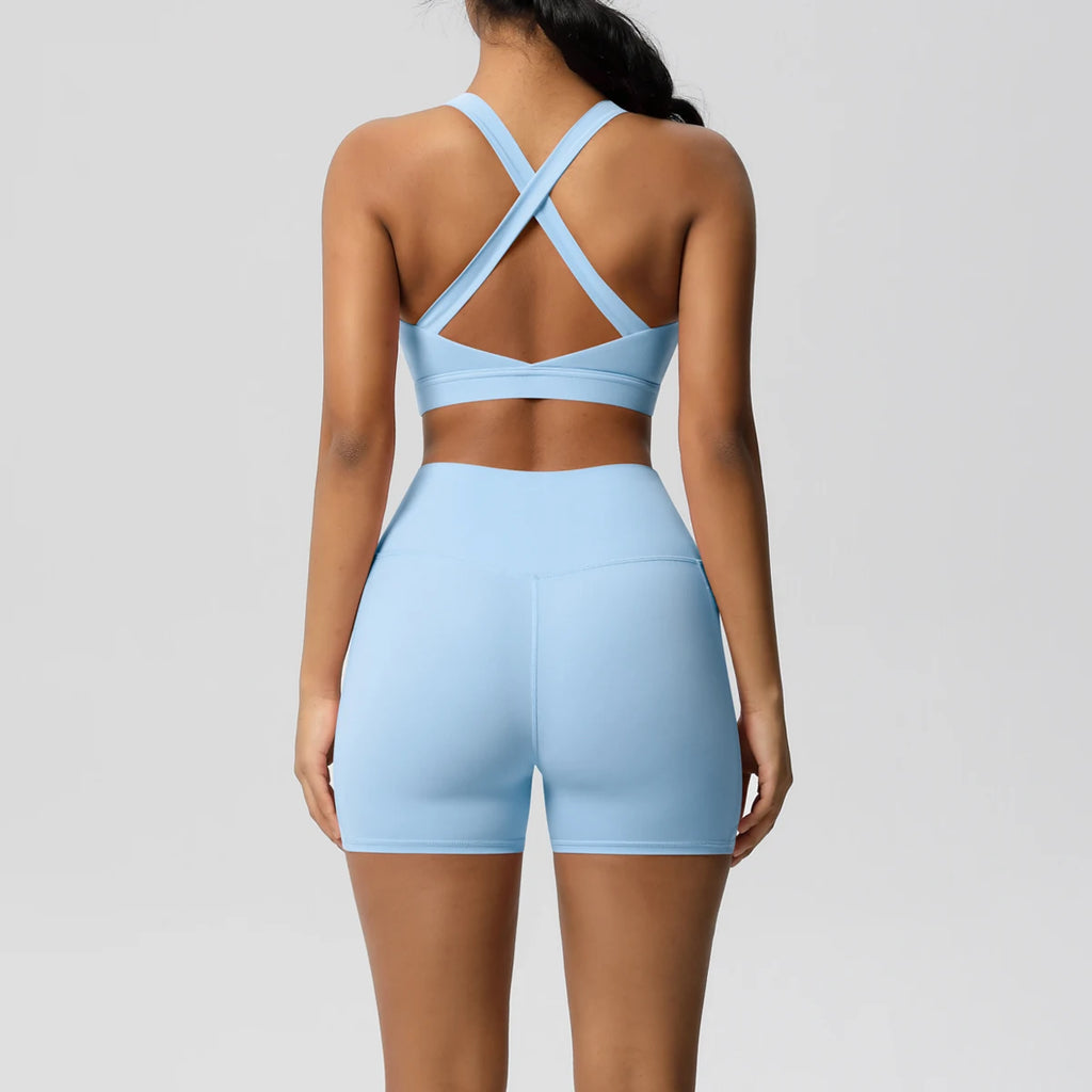 2PCS Sportswear With Pockets Yoga Set