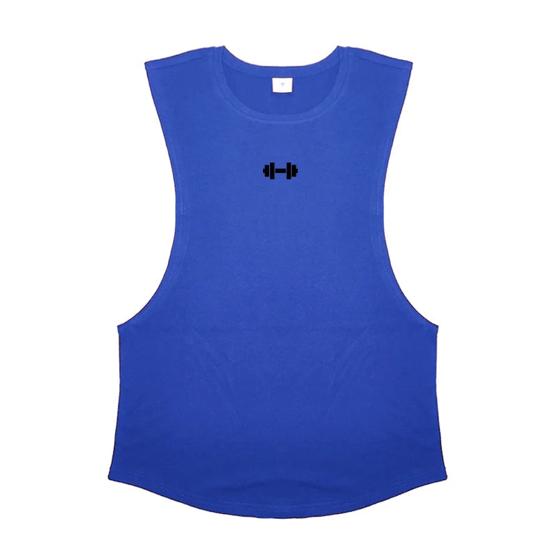 Breathable Side Slits Tank Tops