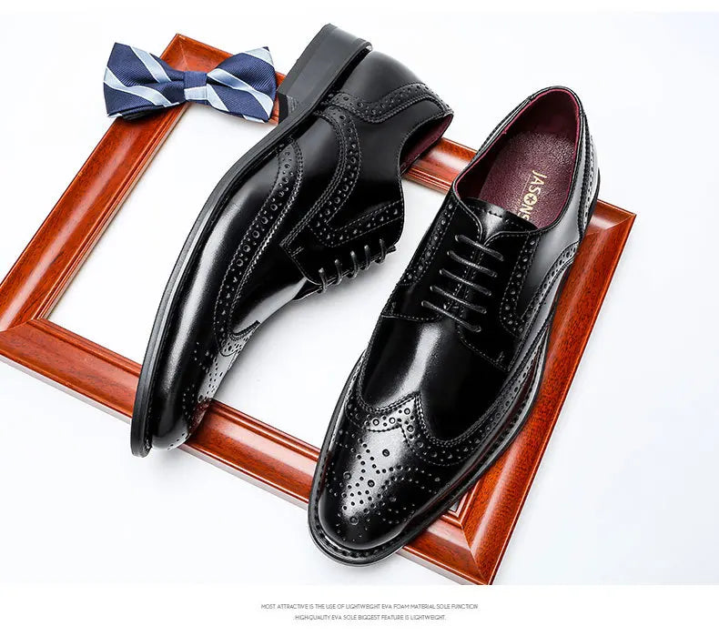 Italian Handmade Genuine Cow Leather Oxford