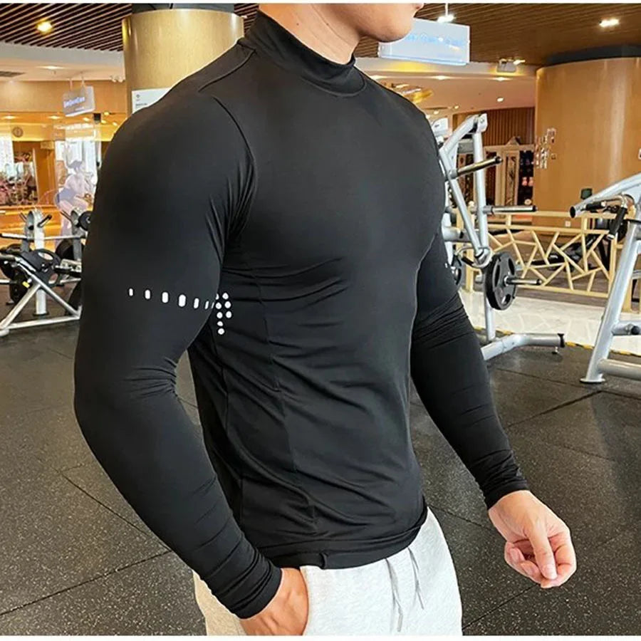 Long Sleeve Compression Quick Dry Training Top