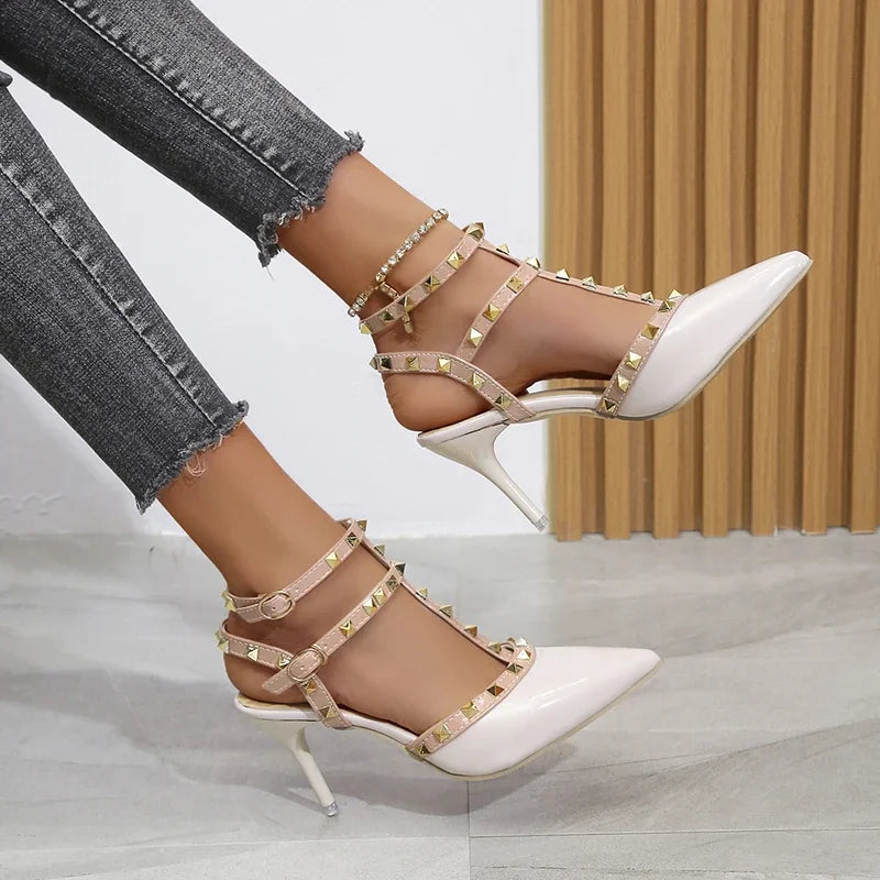 Ladies Pointed Toe High Heels Shoes