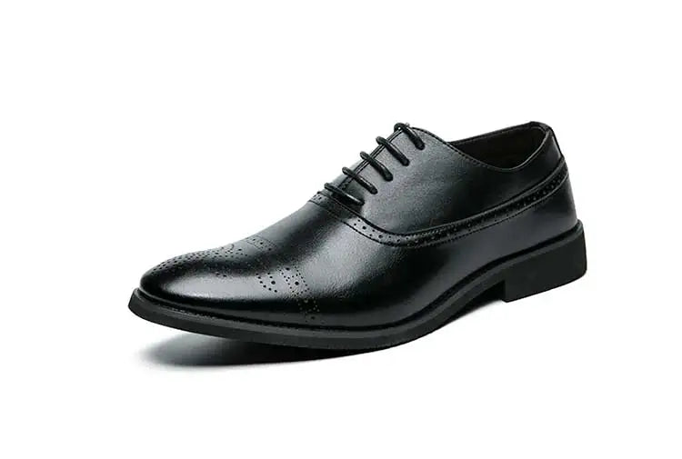 Lace-up Brogue Oxfords