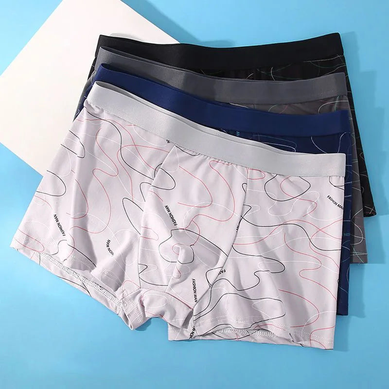 8 Pieces Men Breathable Underwear