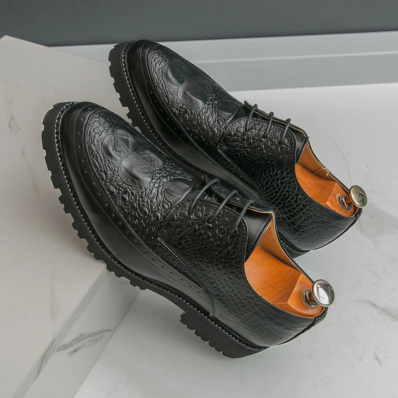 Casual Leather Pointed Toe