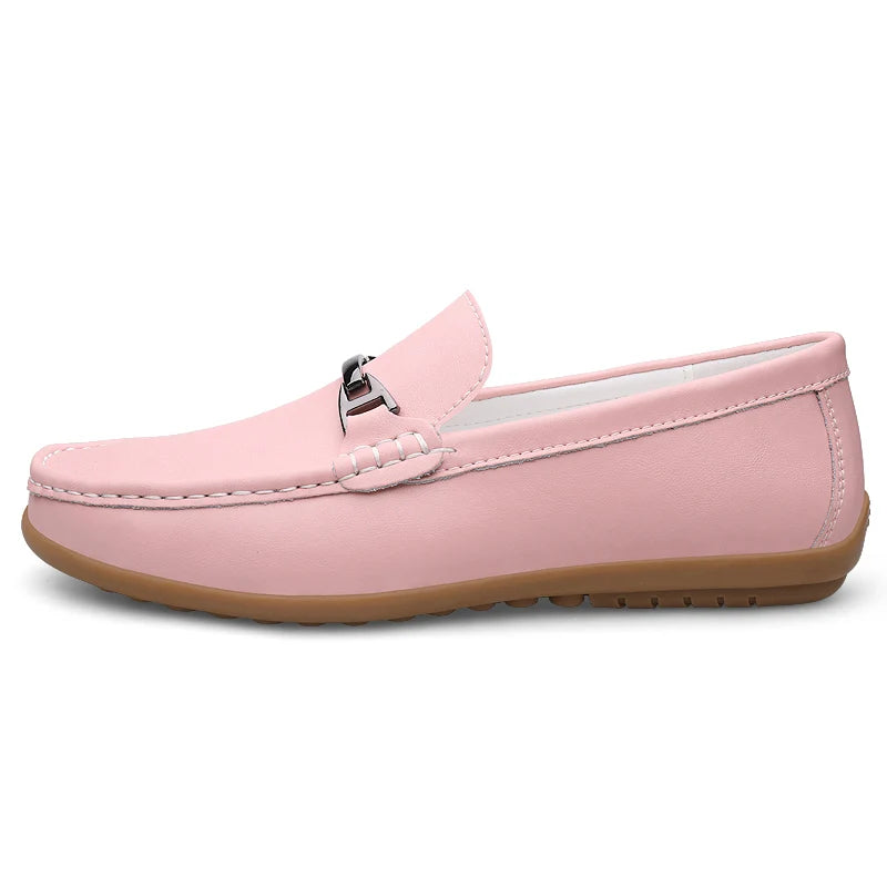 Casual Pink UNISEX Penny Loafers