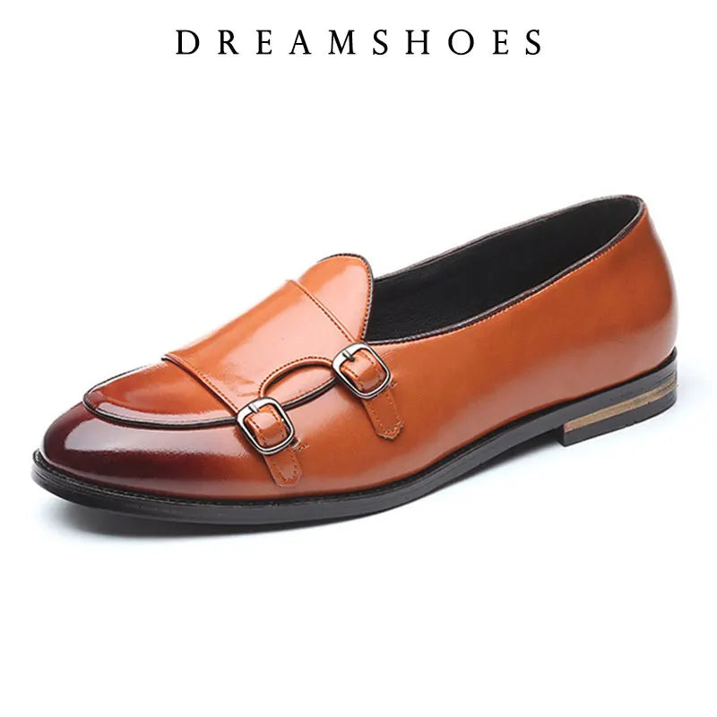 Thick-soled British Style Loafers