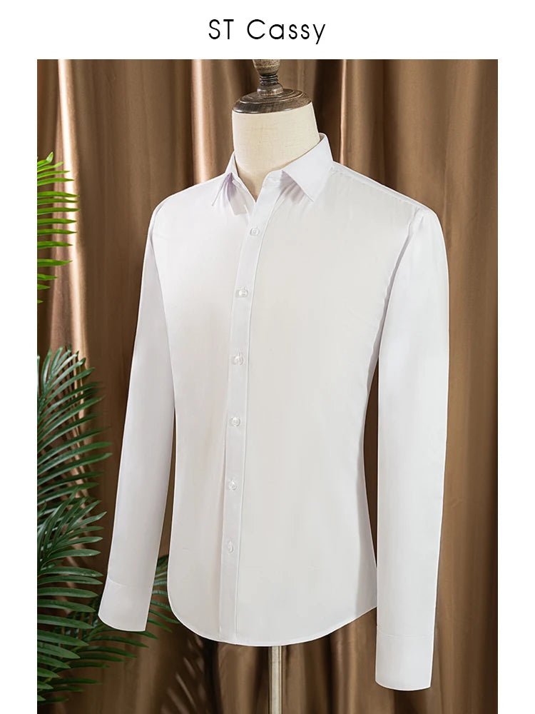 Long Sleeve Slim Fit Dress Shirts