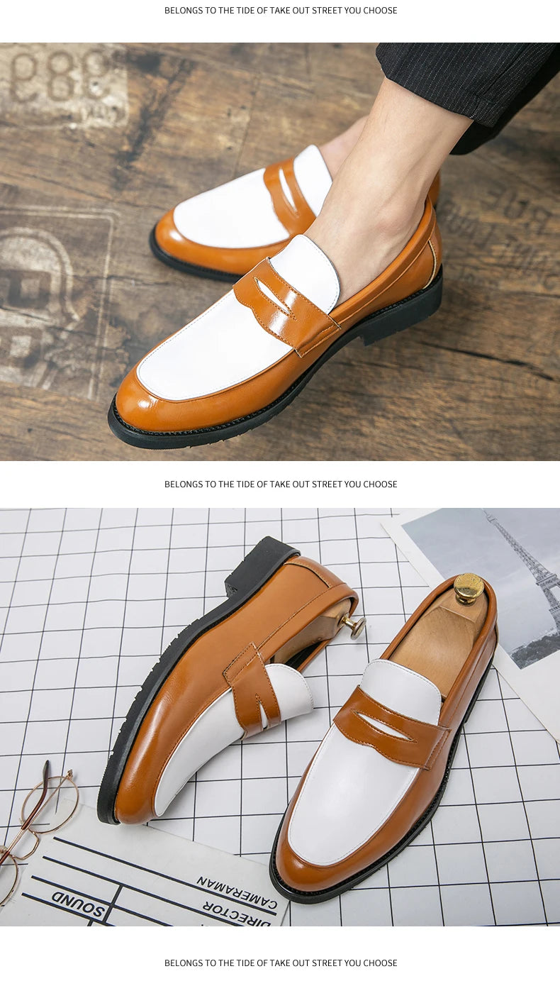 Classic Casual Brogue Loafers