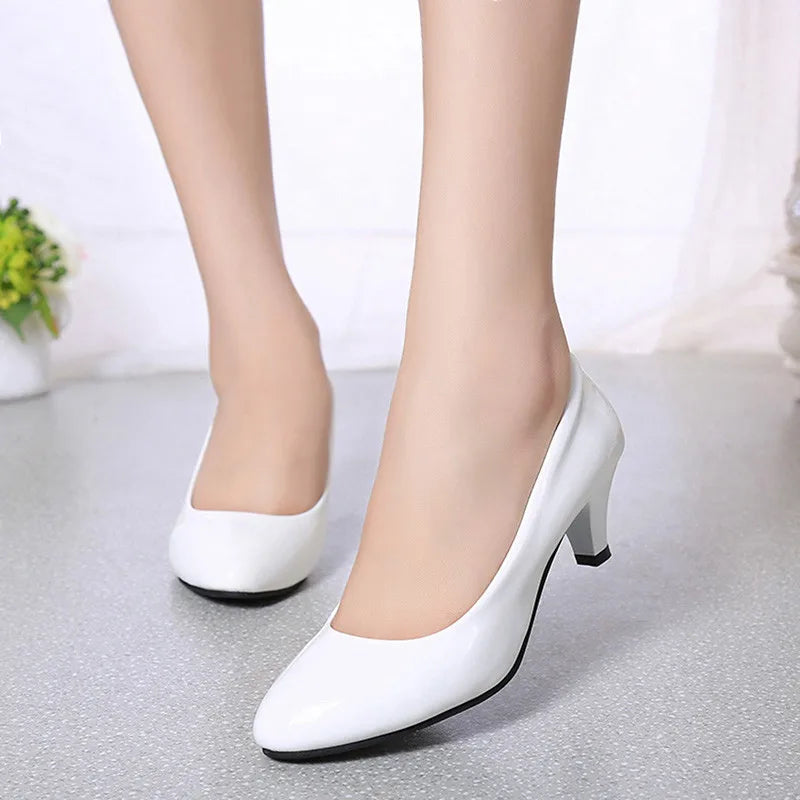 Ladies Pumps Medium Sexy High Heels
