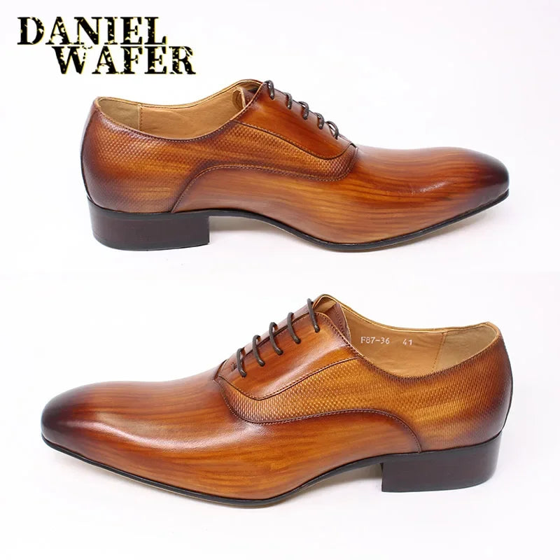 Genuine Handmade Leather Oxford