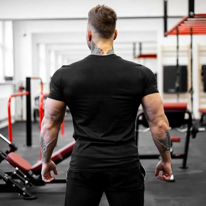 Short Sleeve Slim Printed T-shirt