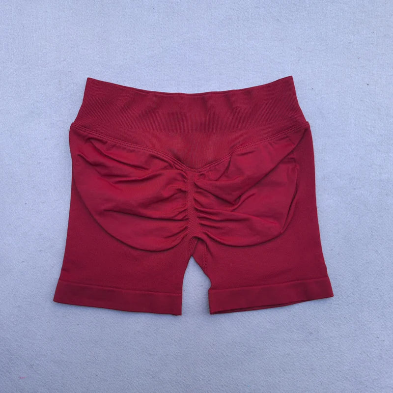 Low Ribbed Band Yoga Shorts