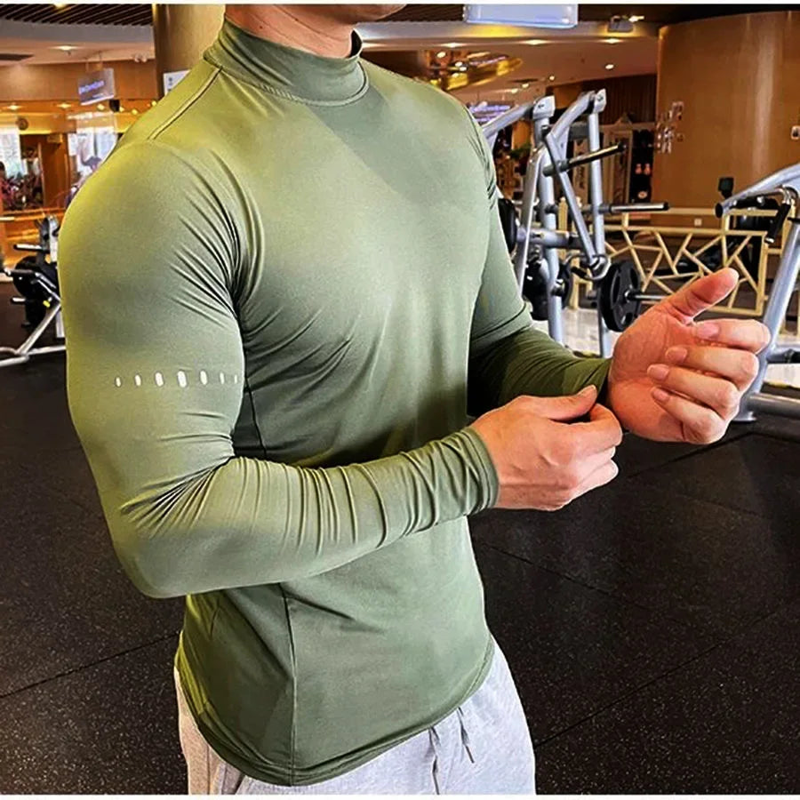 Long Sleeve Compression Quick Dry Training Top