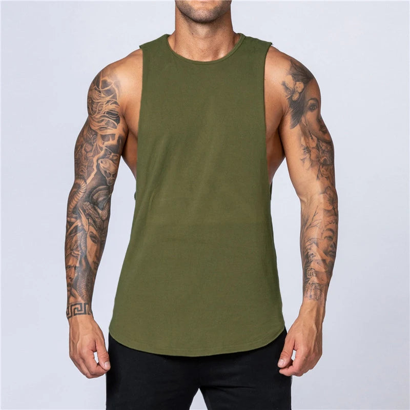 O-Neck Casual Muscle Tank Top