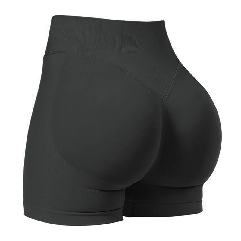 Low Ribbed Band Yoga Shorts