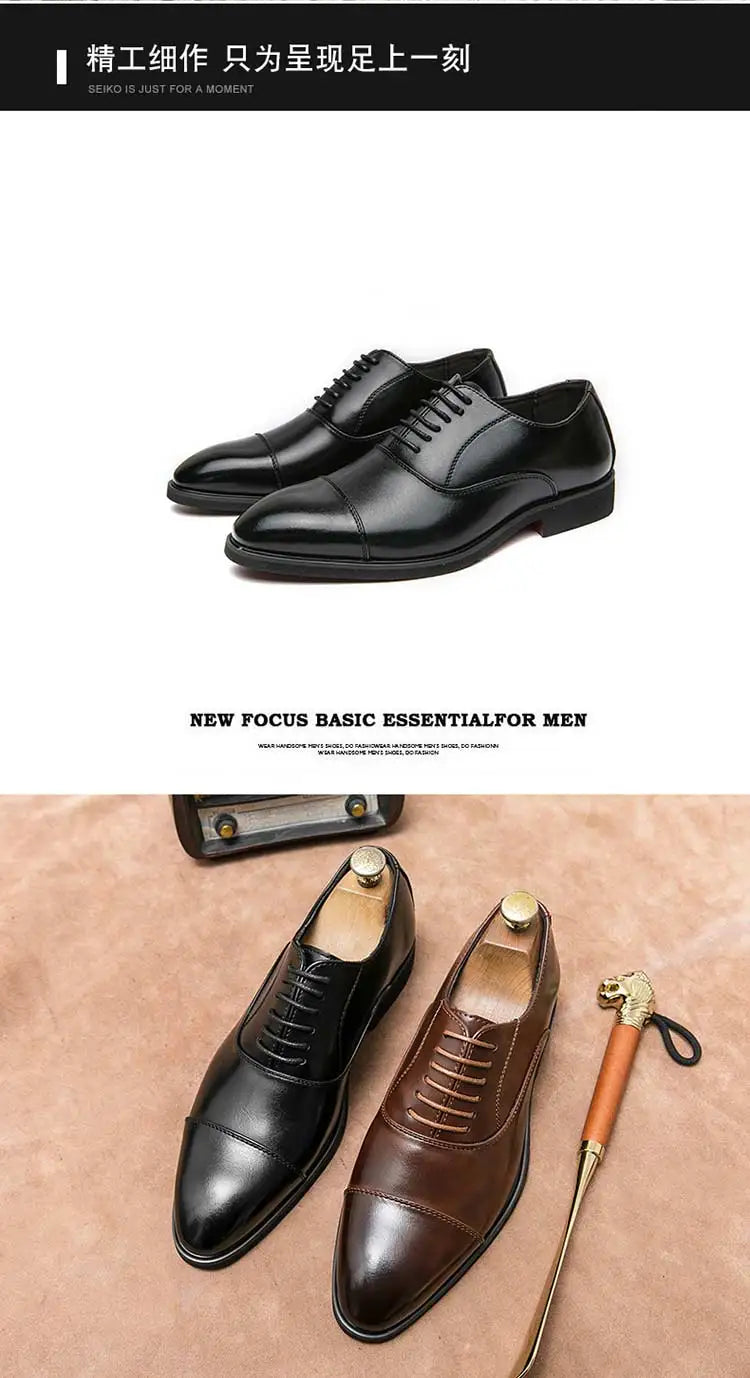 Men's Red Sole Oxford Business Shoes