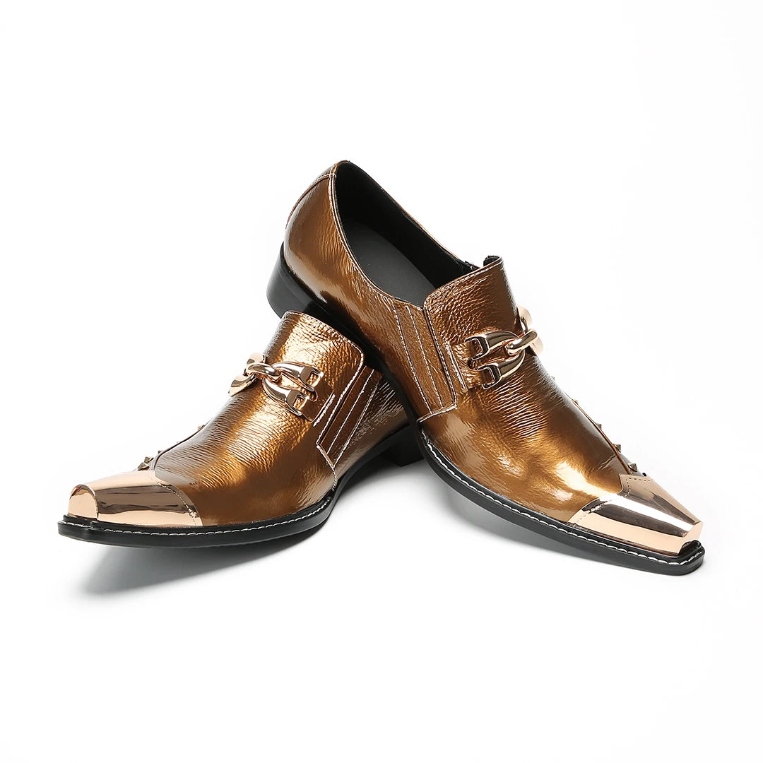 Classic Buckle Stage Shoes