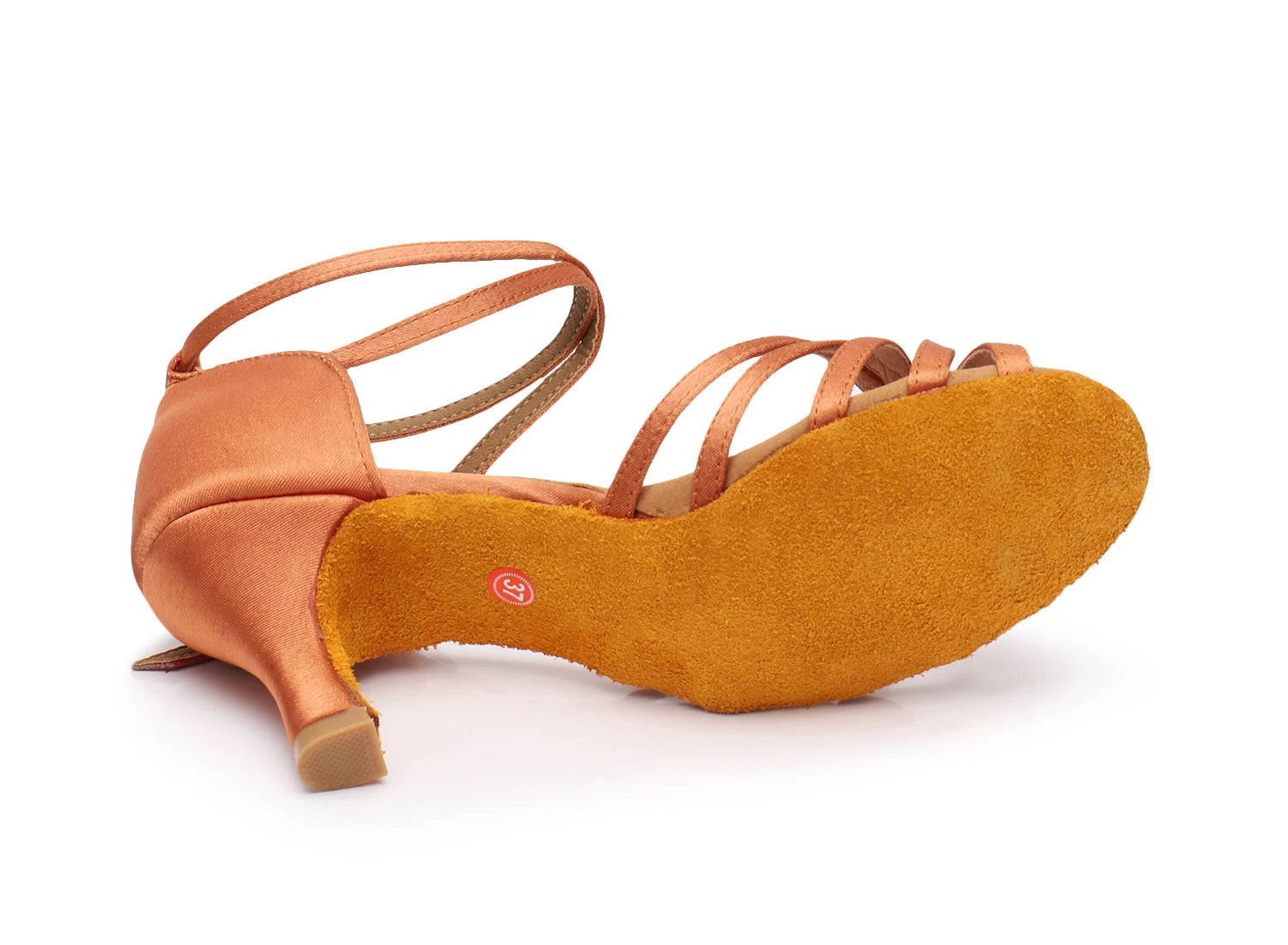 Ladies Suede Soft Sole Jazz Salsa Shoes