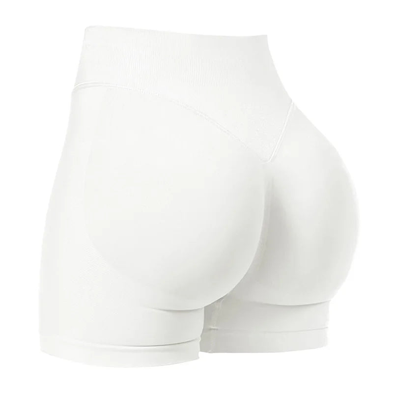 Low Ribbed Band Yoga Shorts