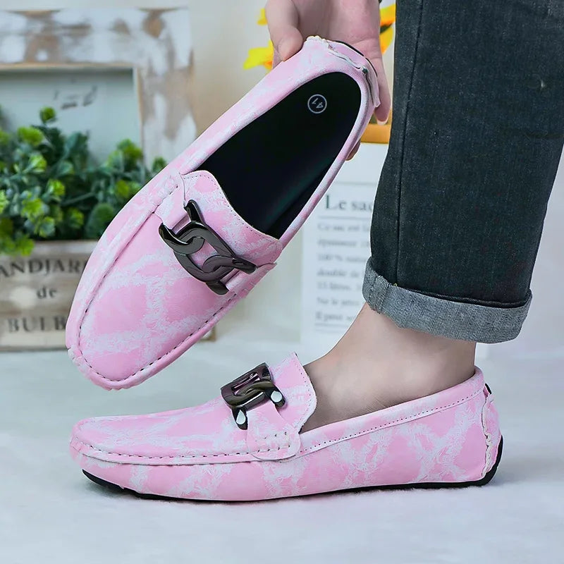 MAEDEF Men Bright Loafers