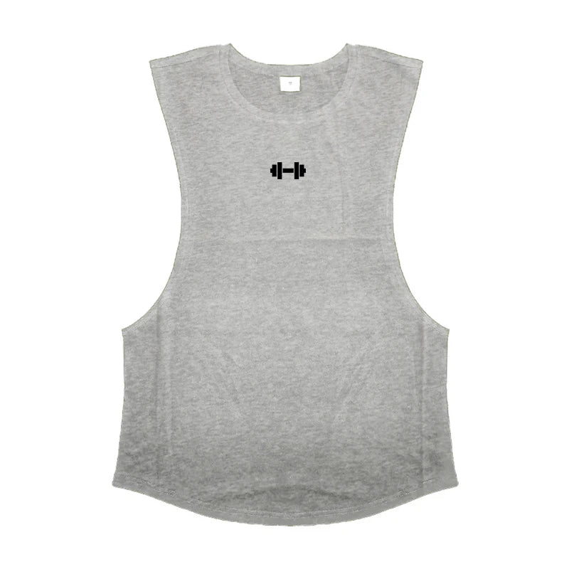 Breathable Side Slits Tank Tops