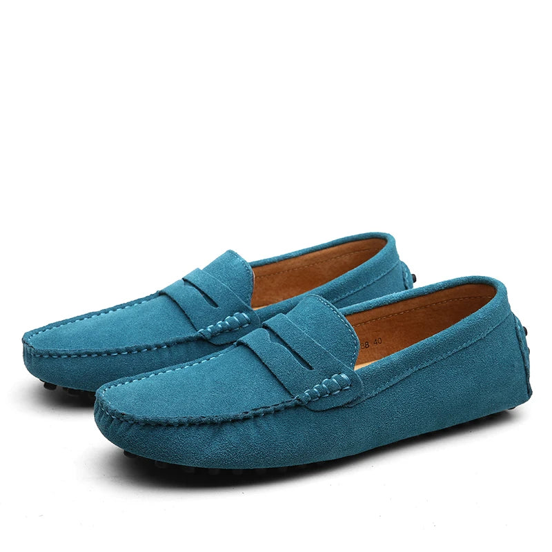 Casual Slip On Leather Loafers