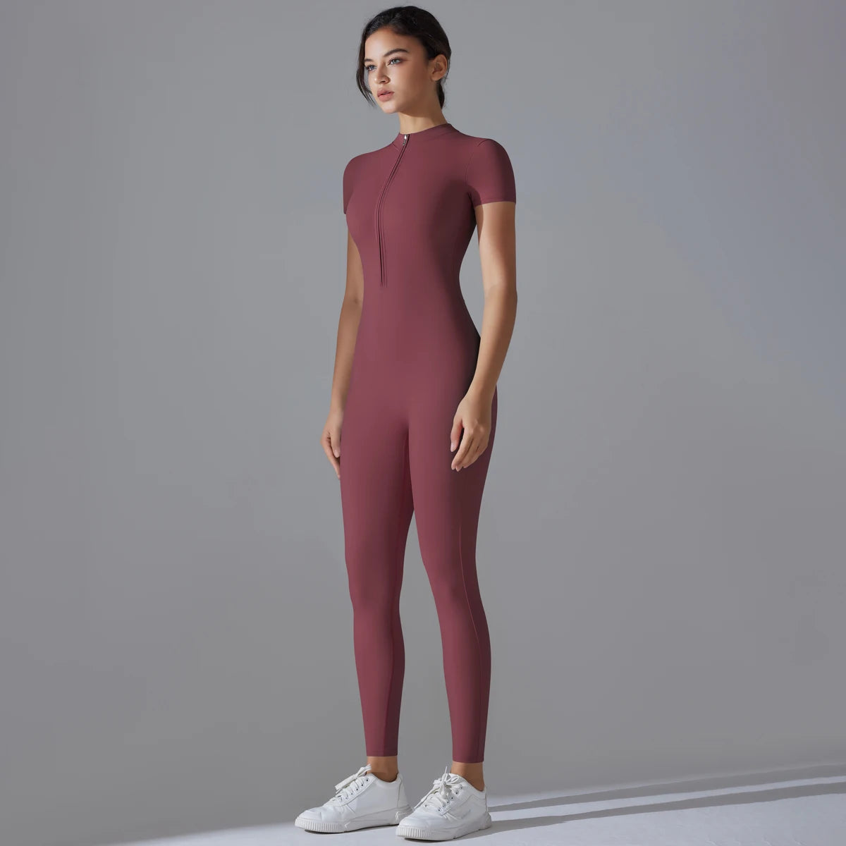 Women Fitness Sports Bodysuit Yoga Suit  Breathable Quick Dry