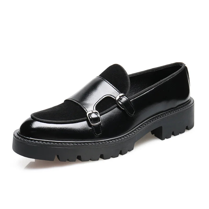 Thick-soled British Style Loafers