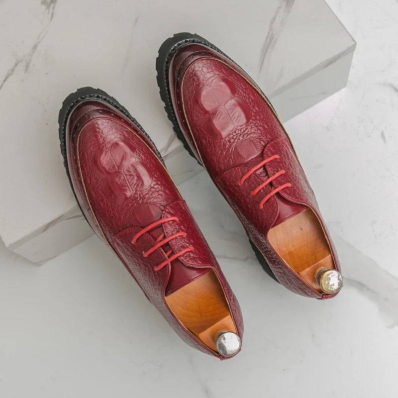 Casual Leather Pointed Toe