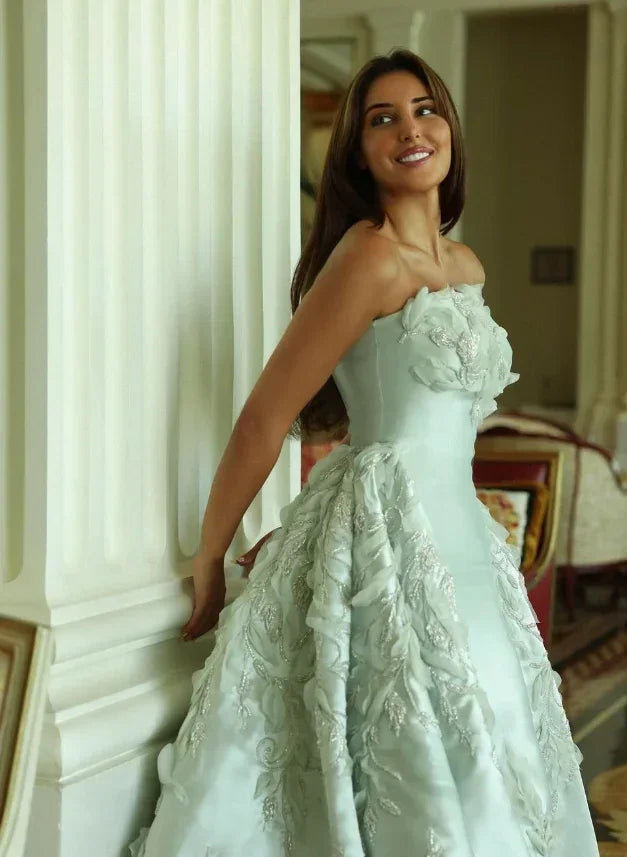 Customized Elegant Formal Shiny Dress