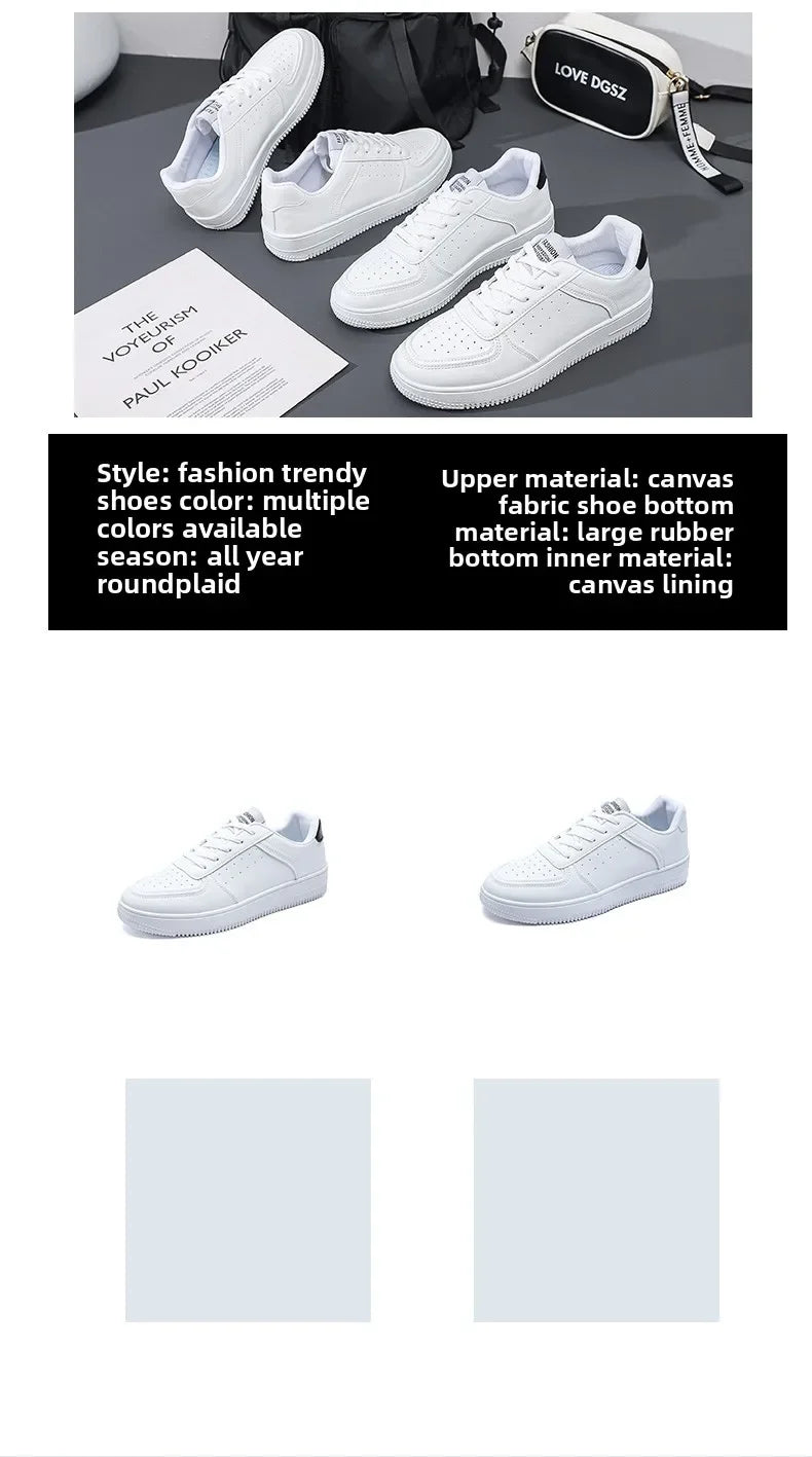 Versatile Thick Sole Wear-resistant Casual Board Shoes