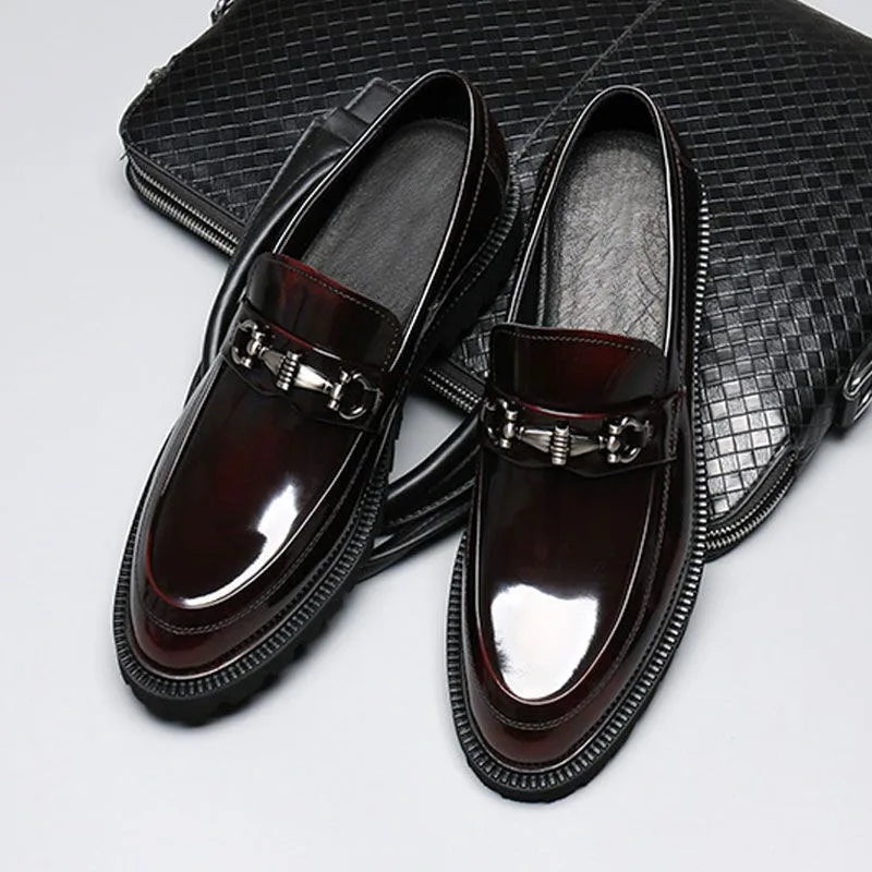 Horse Street Buckle Oxford Shoes
