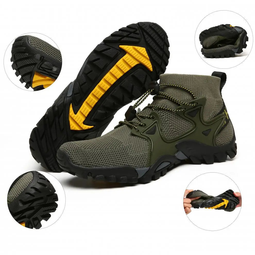 Breathable Mesh Mountaineering Outdoor Comfortable Travel Sneakers