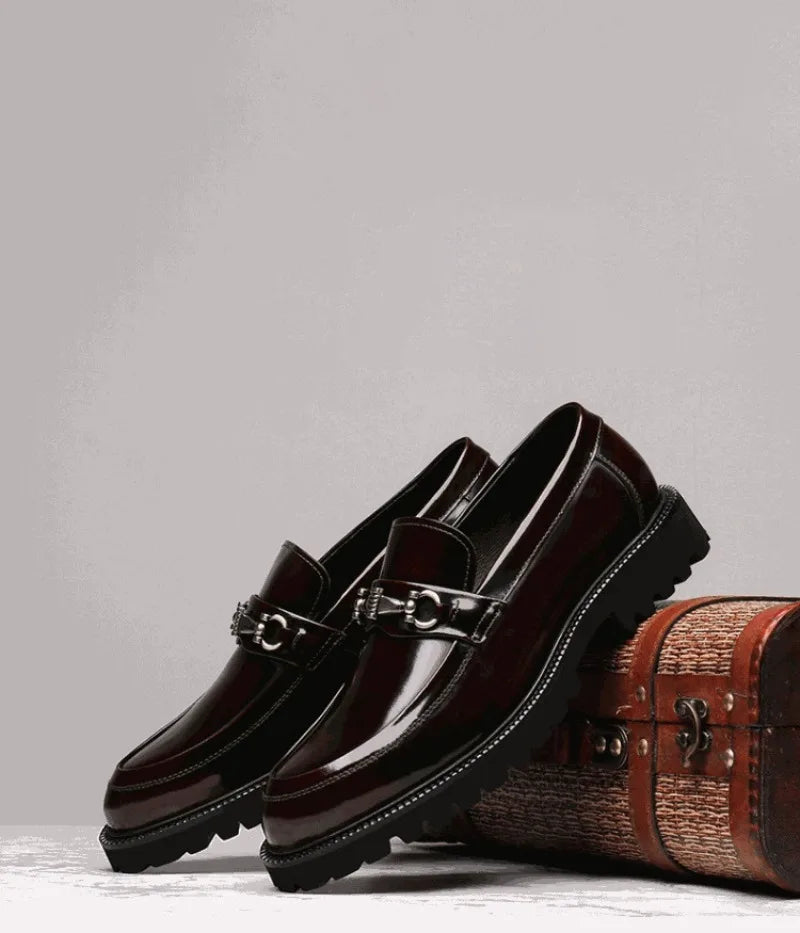 Horse Street Buckle Oxford Shoes