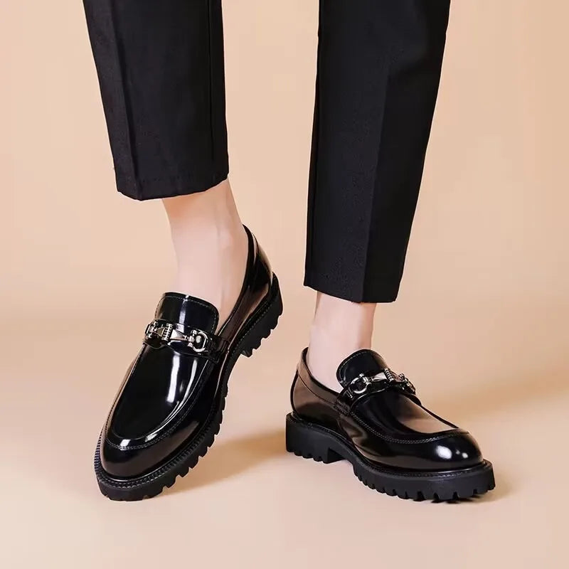 Horse Street Buckle Oxford Shoes