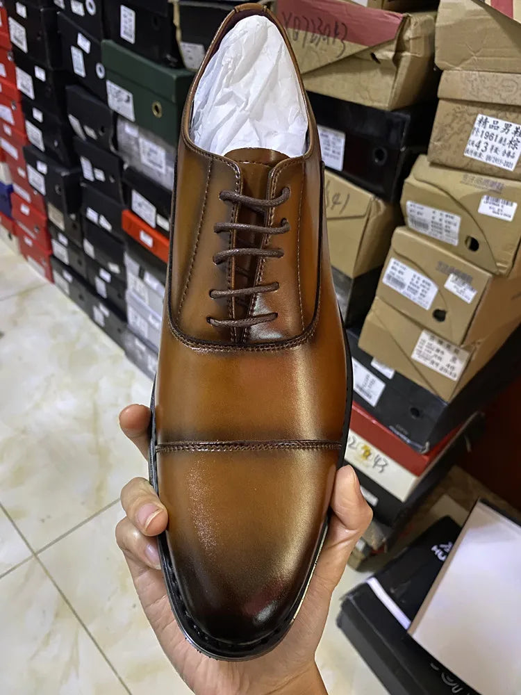 Italian Handmade Genuine Cow Leather Oxford