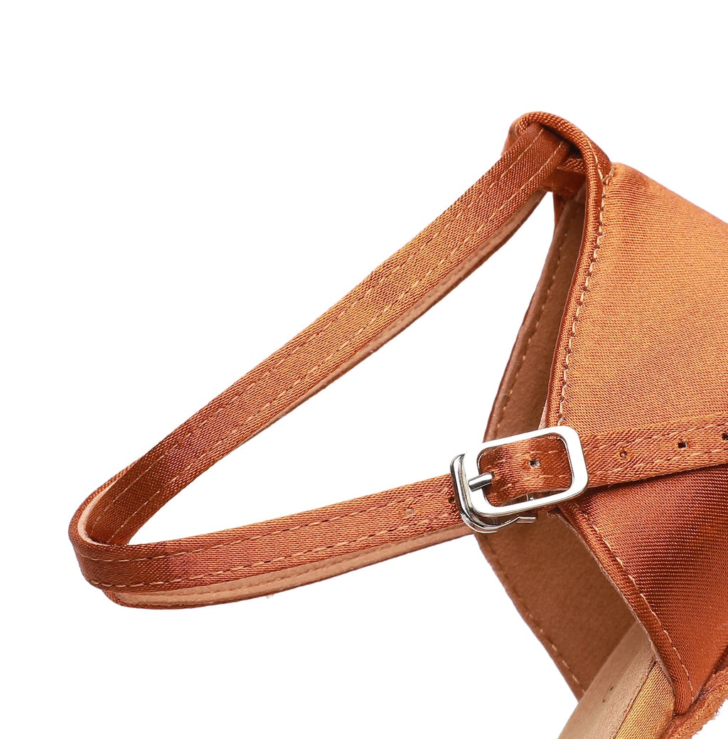 Ladies Suede Soft Sole Jazz Salsa Shoes