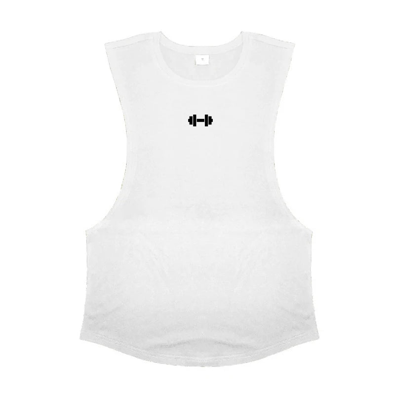 Breathable Side Slits Tank Tops