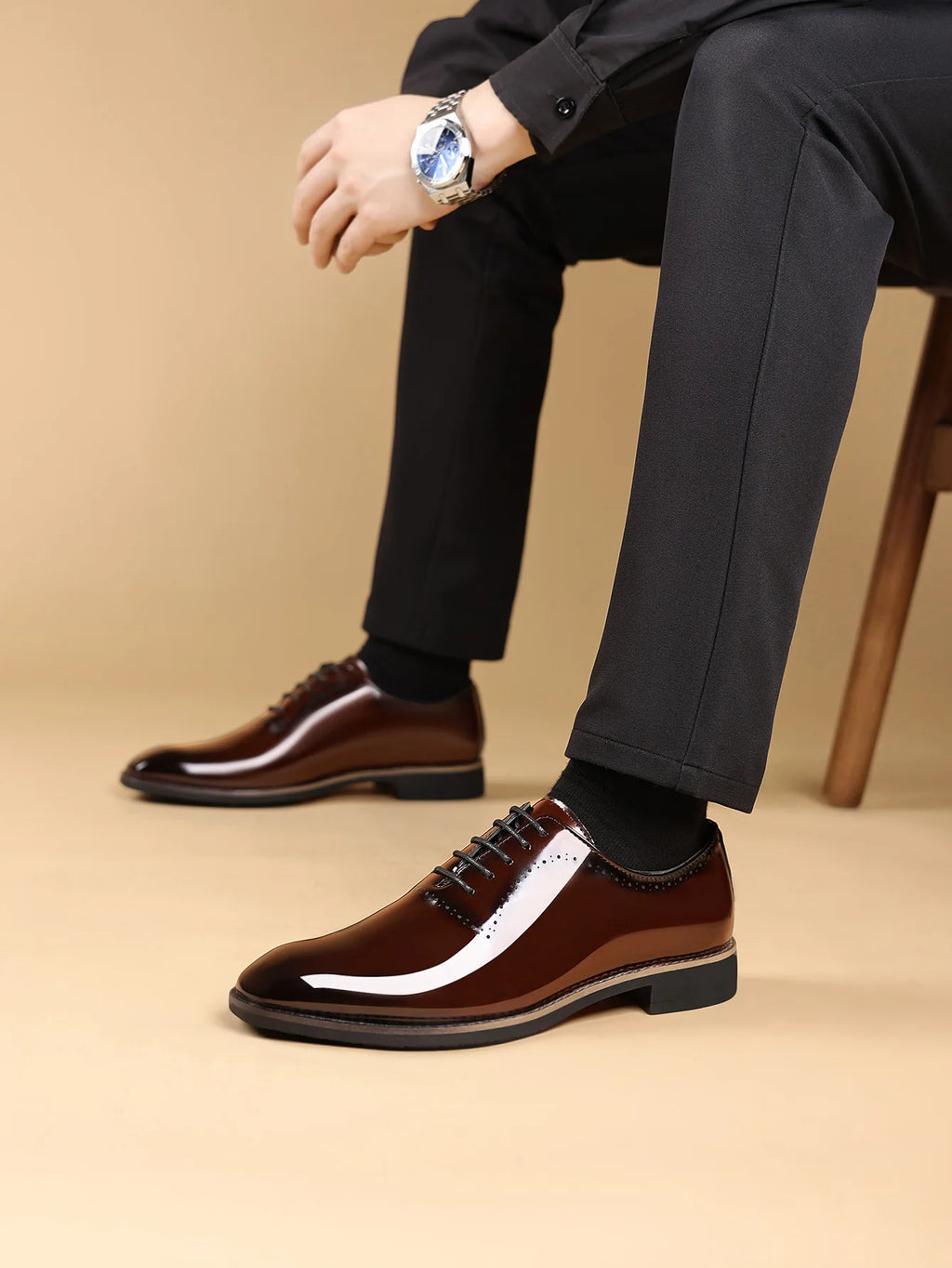 Classic Comfortable Leather Oxford