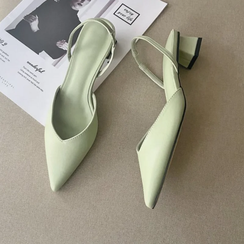 Slingbacks Women's High Shallow Mouth Heels