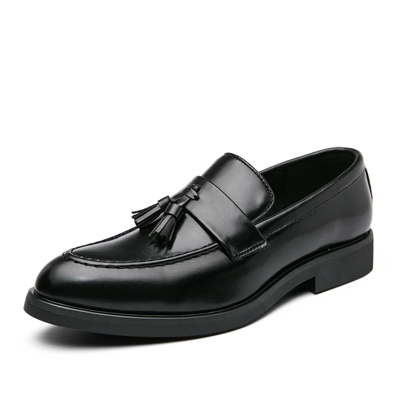 Slip on Tassel Leather Loafer