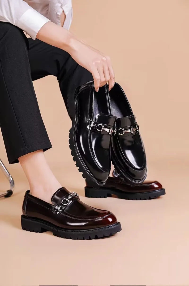 Horse Street Buckle Oxford Shoes